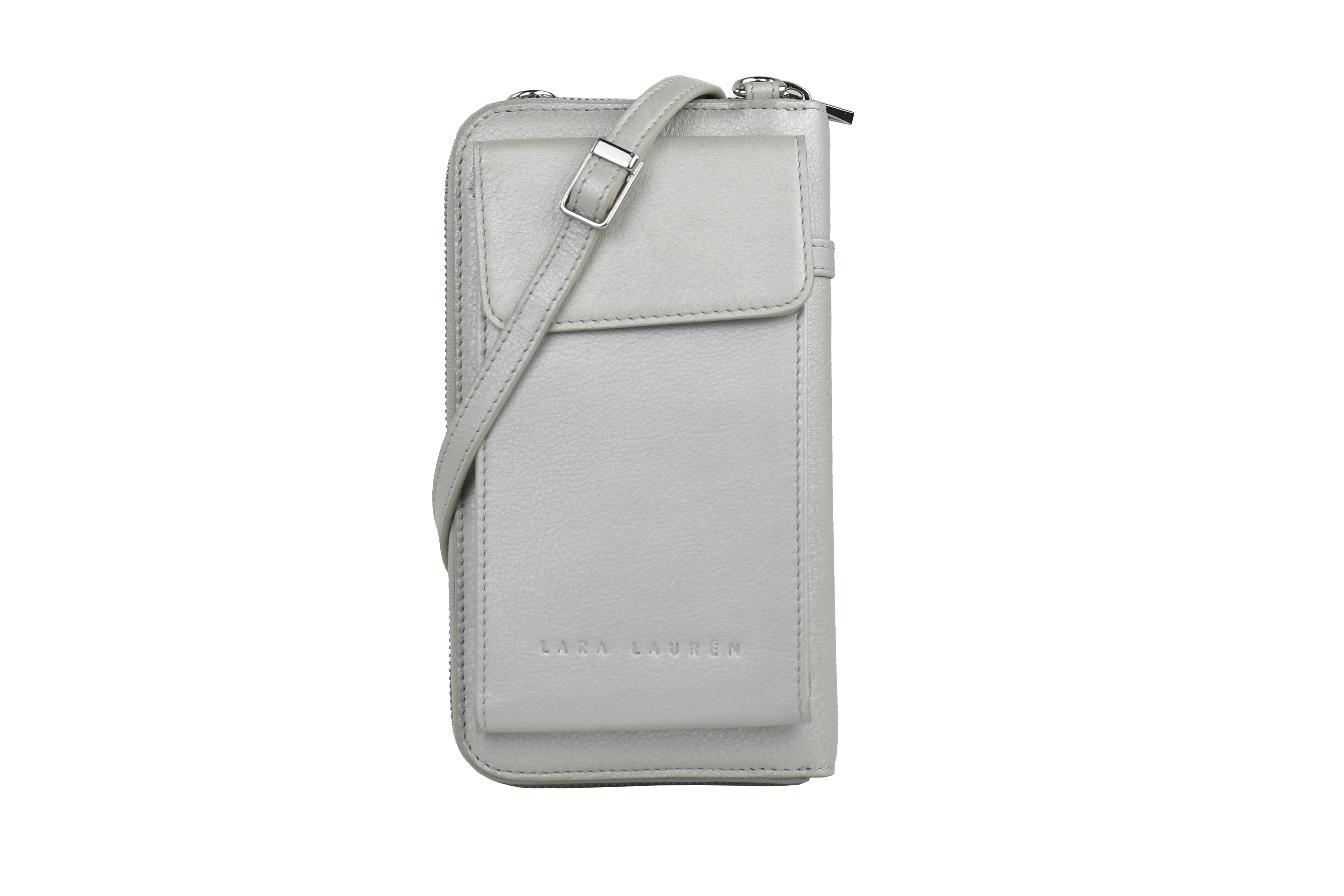 City Wallet A Mobilebag, silver